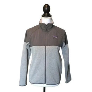 Patagonia Gray Lightweight Better Sweater Shelled Jacket 26100 Size XS Full Zip
